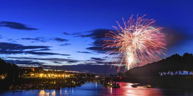 Saint-Valery-sur-Somme, Feu d'artifice