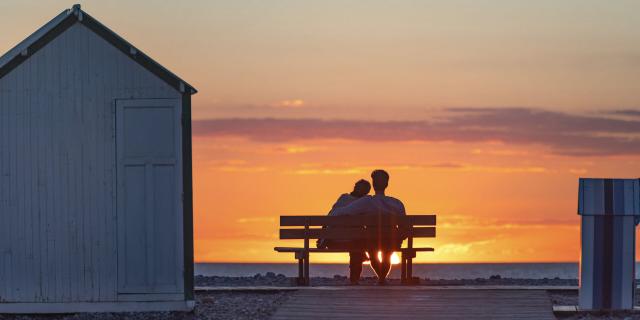 Cayeux-sur-Mer, Coucher de Soleil