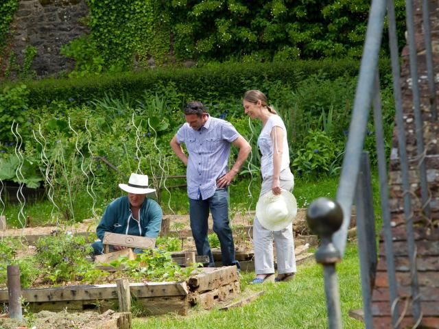 Gerberoy, Le jardin des Ifs