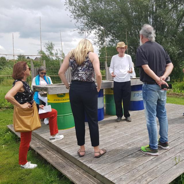 Marché All Accueil Journalistes Autrichiens