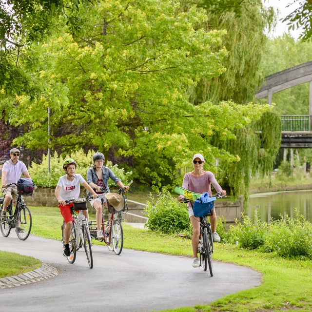 Sailly Sur La Lys Velo Au Bord De La Lys